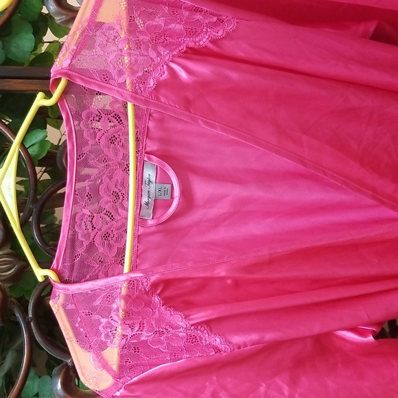 2 piece Morgan Taylor intimates pink size L/XL - Picture 2 of 10